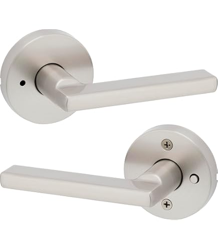 Kwikset 720HFLSQT-26D Halifax Lever with Square Rose Passage Door